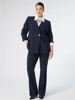 Clearance Marina Rinaldi Poplin shirt with removable collar OPTICALWHITE