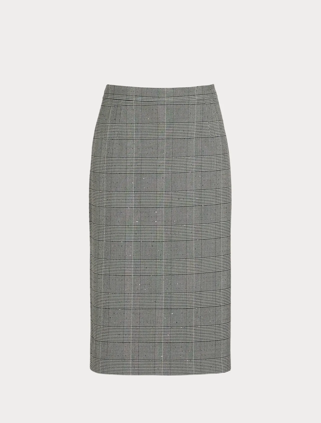 Clearance Marina Rinaldi Prince of Wales check skirt BLACK
