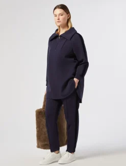 Best Marina Rinaldi Printed jersey T-shirt NAVY
