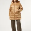 Best Marina Rinaldi Puffer in technical fabric CAMEL