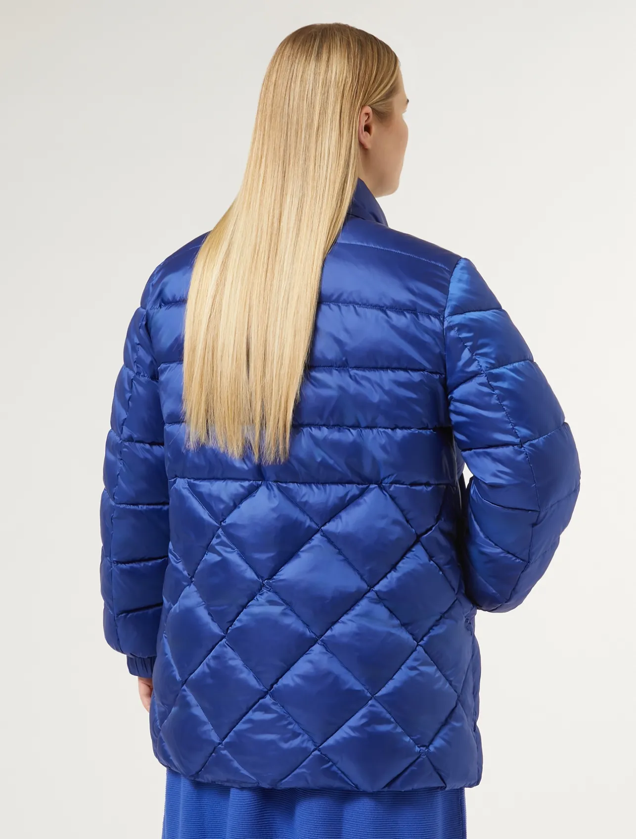Hot Marina Rinaldi Puffer in technical fabric CORNFLOWERBLUE