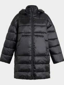 Online Marina Rinaldi Puffer in technical fabric BLACK