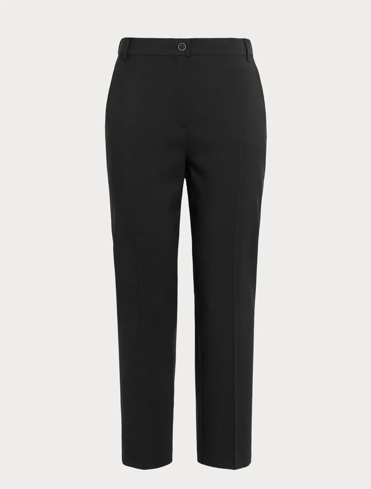 Hot Marina Rinaldi Pure wool canvas trousers BLACK