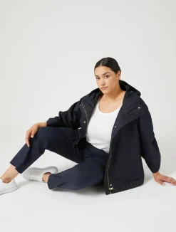 Best Marina Rinaldi Raincoat in water-repellent twill MIDNIGHTBLUE