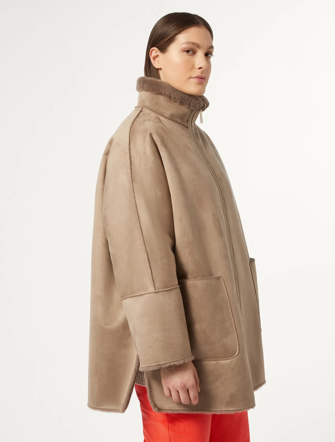 Outlet Marina Rinaldi Reversible jacket TURTLEDOVEGREY