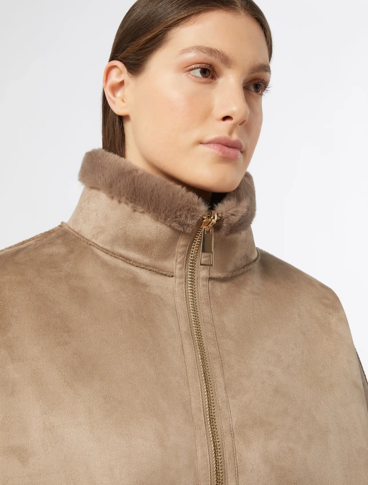 Outlet Marina Rinaldi Reversible jacket TURTLEDOVEGREY