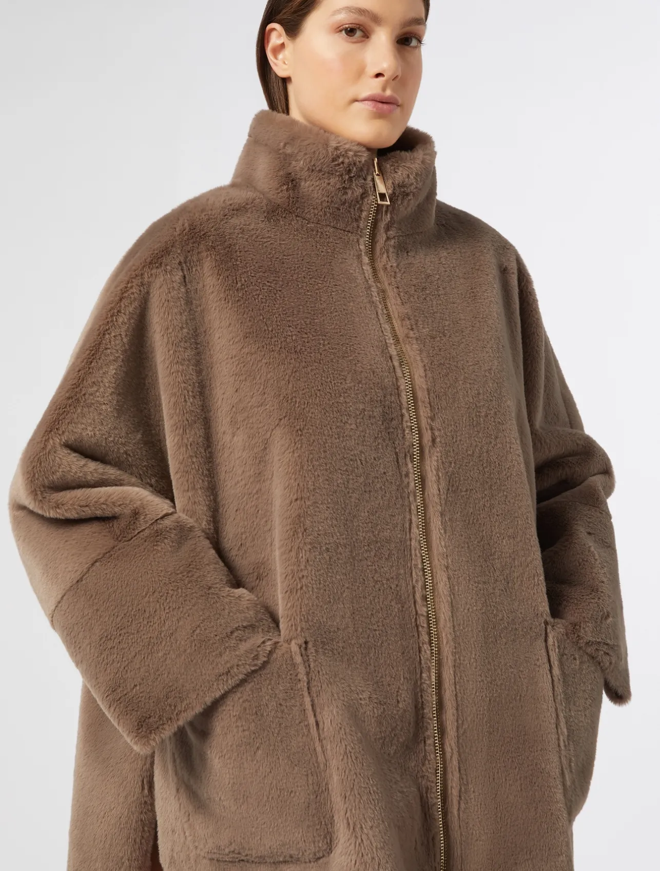 Outlet Marina Rinaldi Reversible jacket TURTLEDOVEGREY