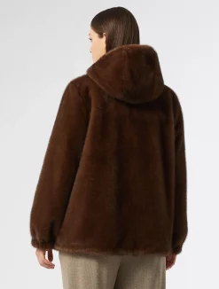 Discount Marina Rinaldi Reversible jacket BROWN