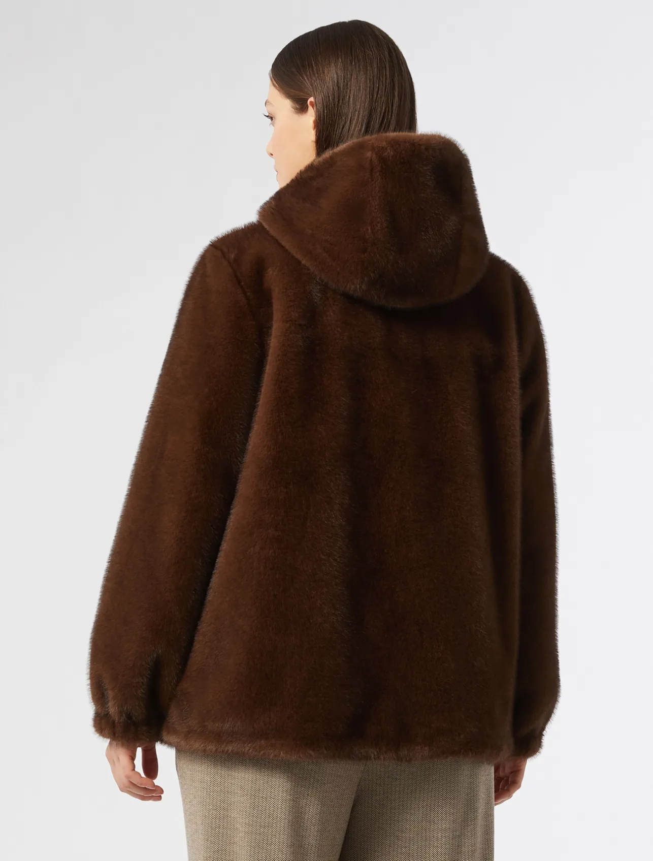 Discount Marina Rinaldi Reversible jacket BROWN