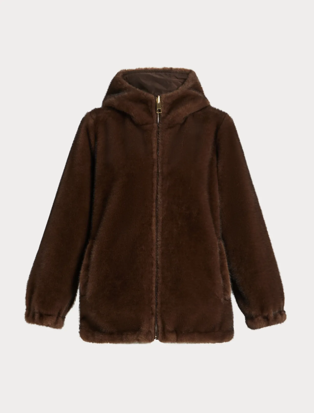 Discount Marina Rinaldi Reversible jacket BROWN