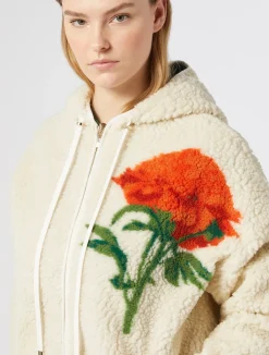 Fashion Marina Rinaldi Reversible jersey jacket IVORY