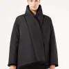 Clearance Marina Rinaldi Reversible short padded jacket BLACK