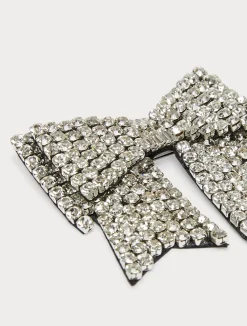 Outlet Marina Rinaldi Rhinestone brooch BLACK