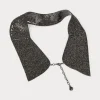 New Marina Rinaldi Rhinestone pavé neckline CRYSTALBLACK