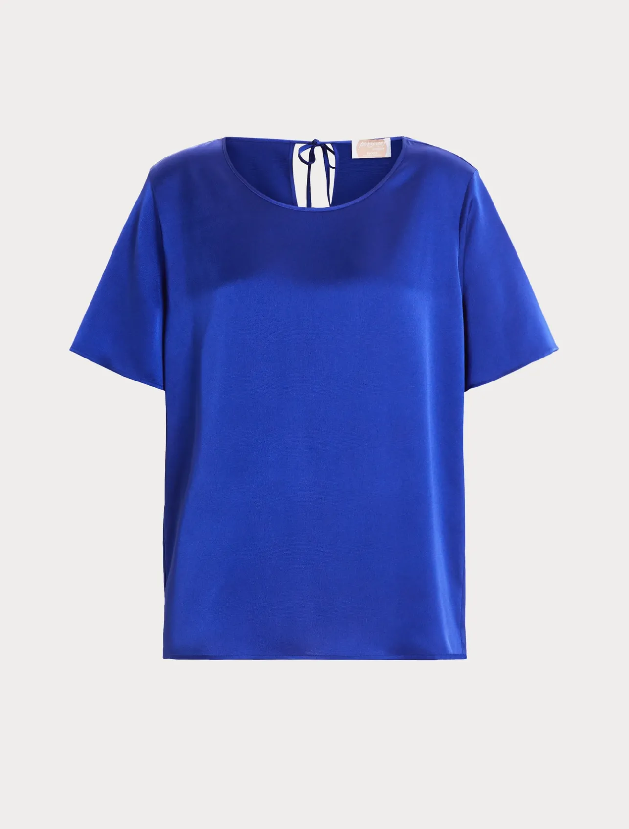 Sale Marina Rinaldi Satin blouse CORNFLOWERBLUE