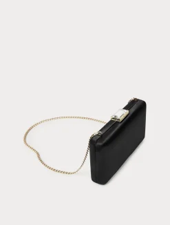 Best Marina Rinaldi Satin clutch bag BLACK