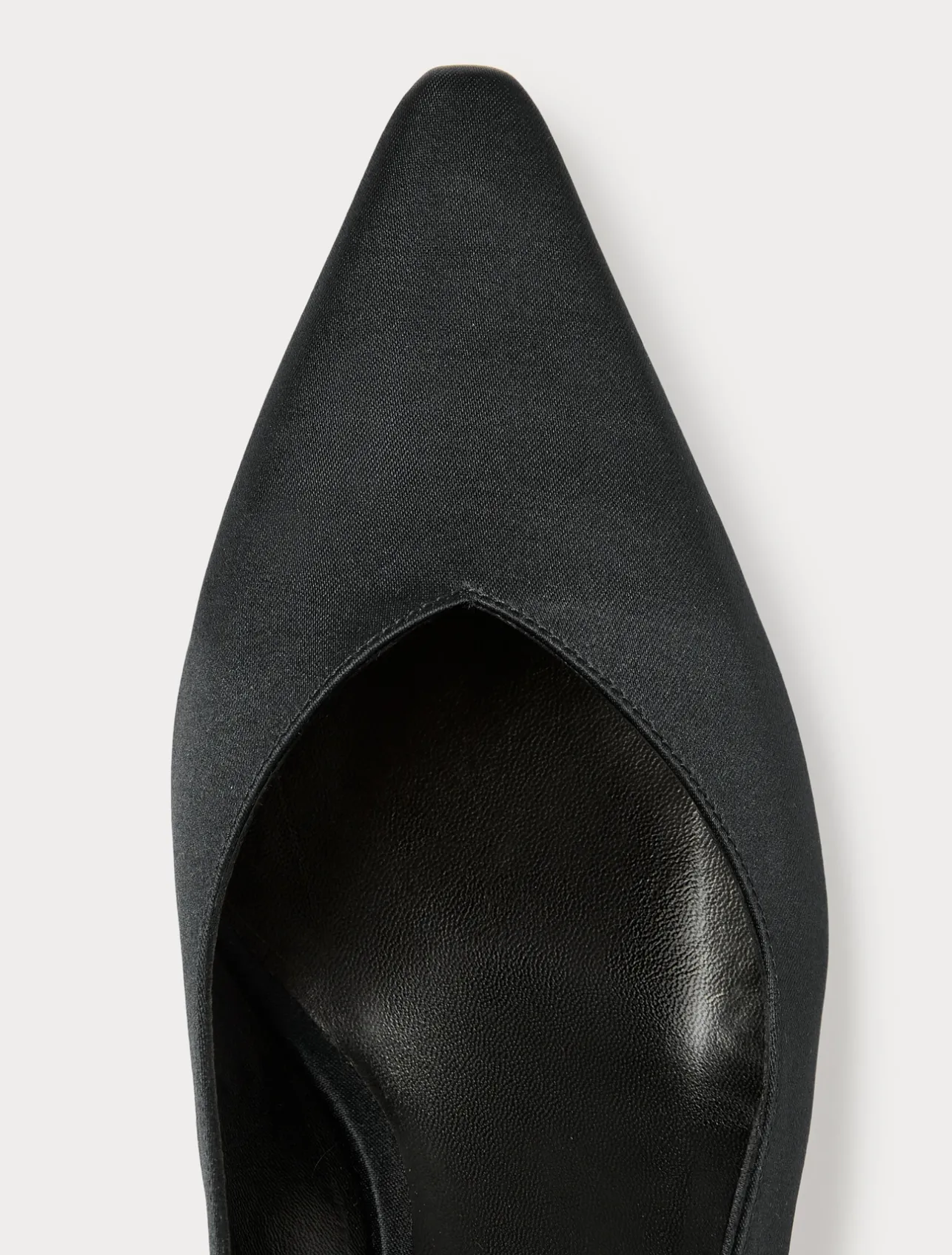 Online Marina Rinaldi Satin sling-back court shoes BLACK
