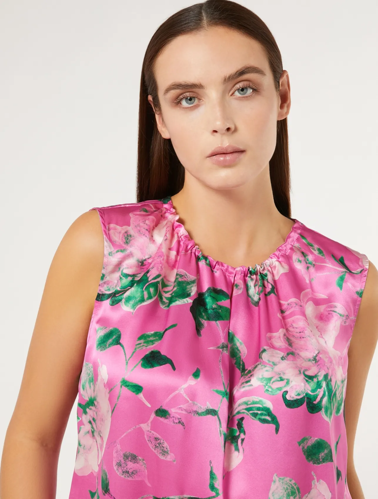 Discount Marina Rinaldi Satin top PINK