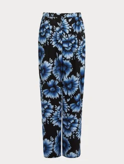 Outlet Marina Rinaldi Satin trousers BLACK