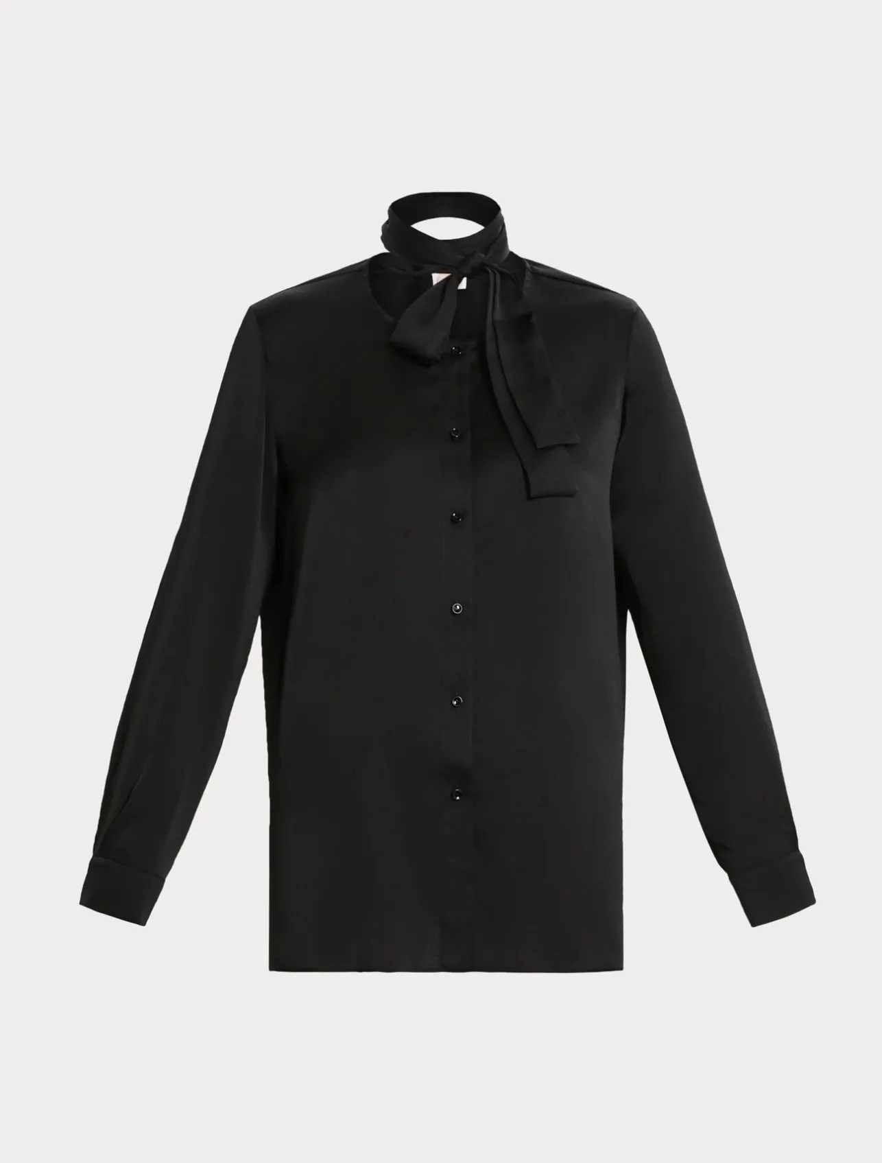 Online Marina Rinaldi Satin tunic BLACK