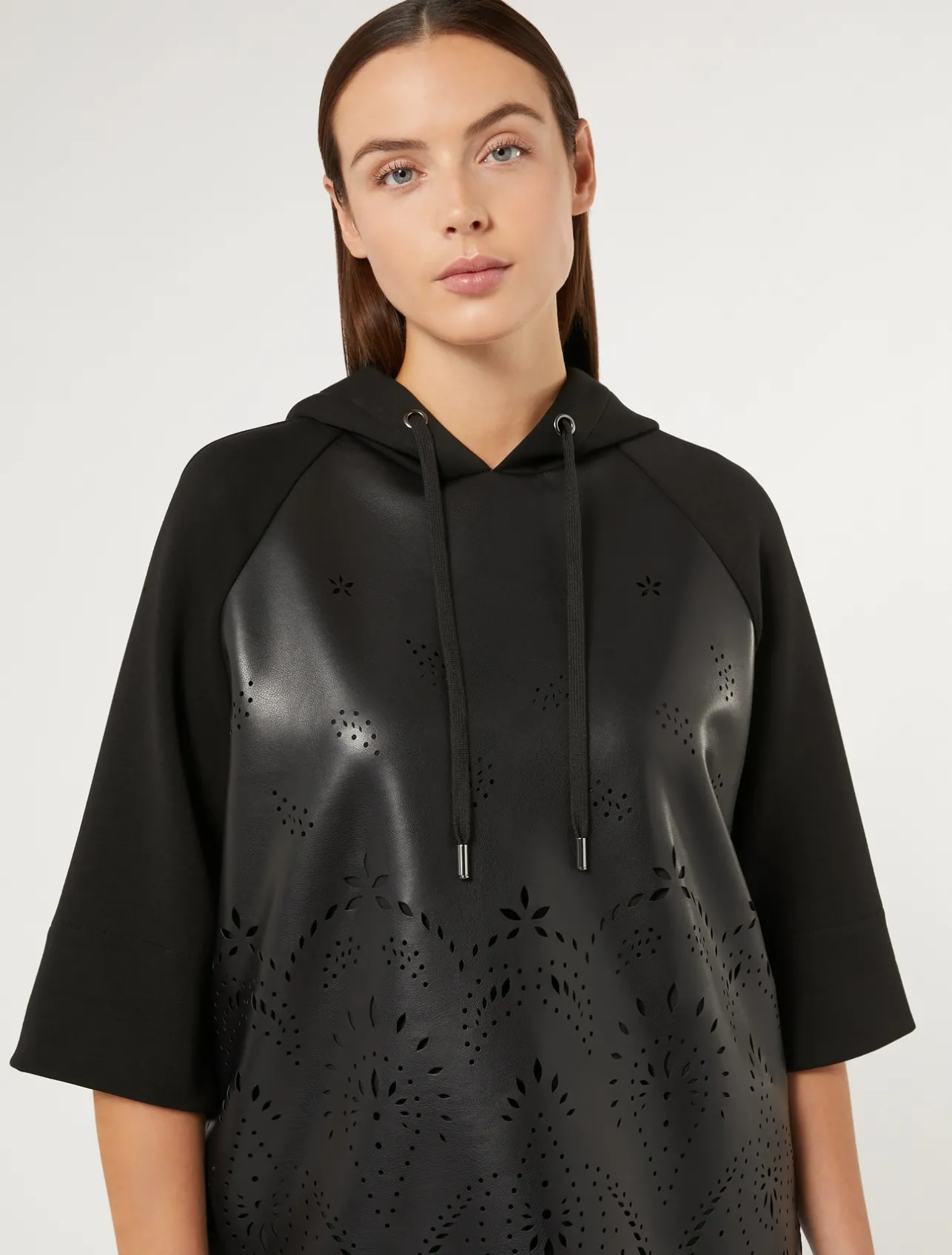 Best Marina Rinaldi Scuba jersey sweatshirt BLACK