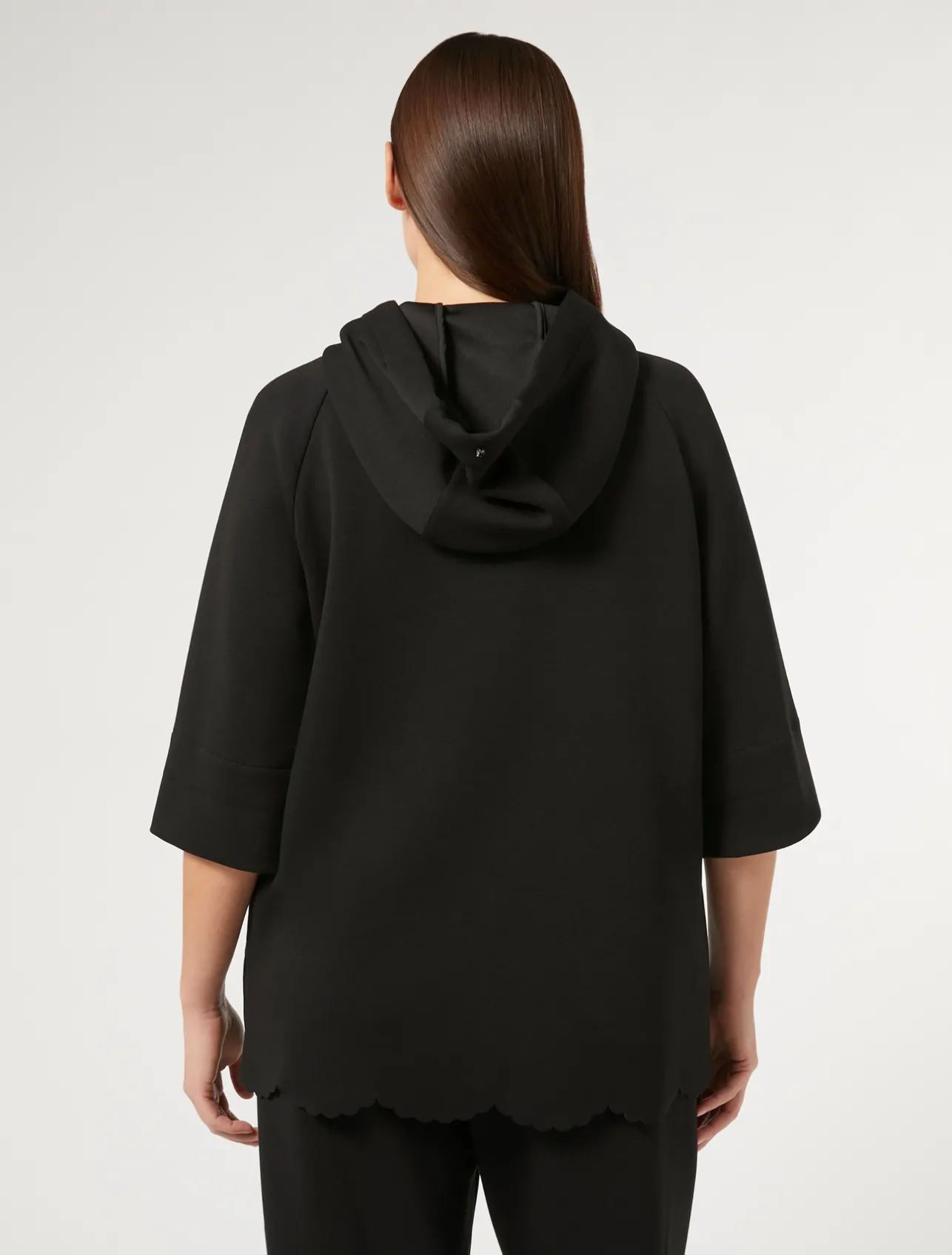 Best Marina Rinaldi Scuba jersey sweatshirt BLACK