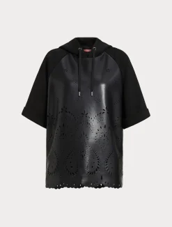 Best Marina Rinaldi Scuba jersey sweatshirt BLACK