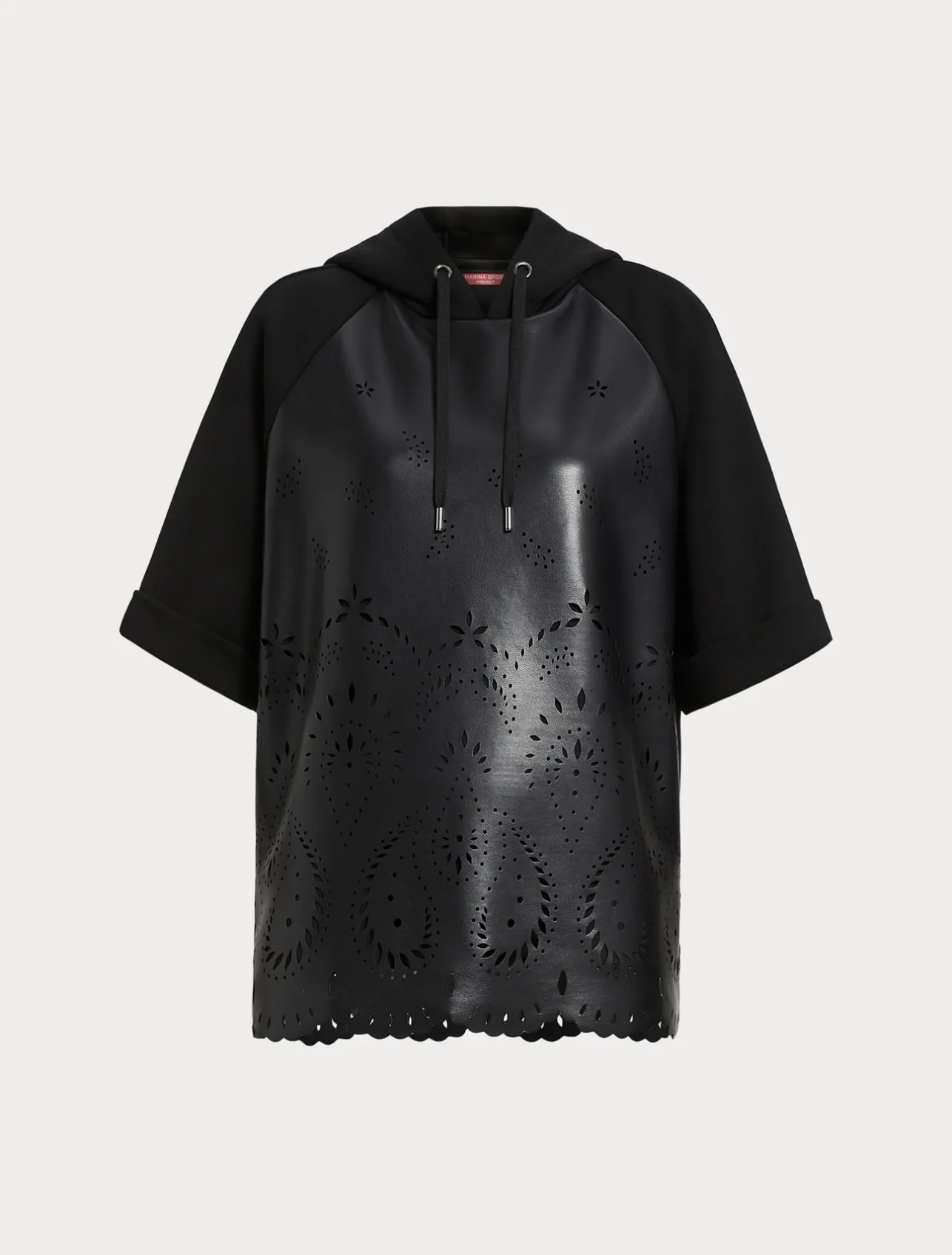 Best Marina Rinaldi Scuba jersey sweatshirt BLACK