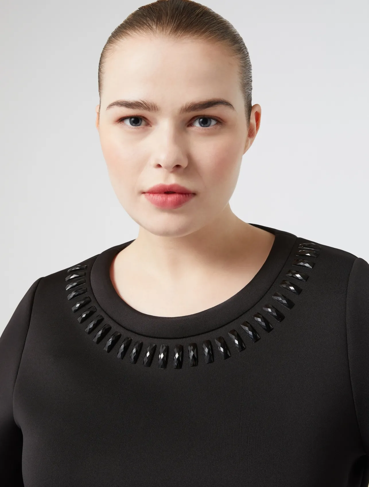 Sale Marina Rinaldi Scuba sweatshirt BLACK