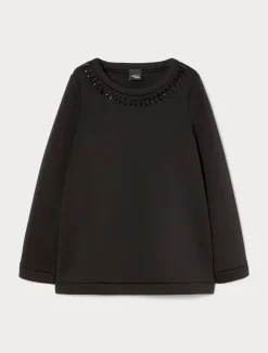 Sale Marina Rinaldi Scuba sweatshirt BLACK