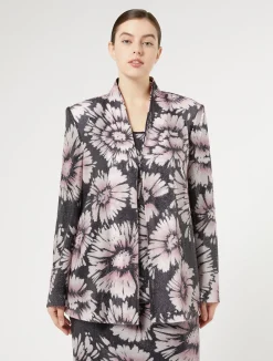 Hot Marina Rinaldi Sequin and satin jacket MIDNIGHTBLUE