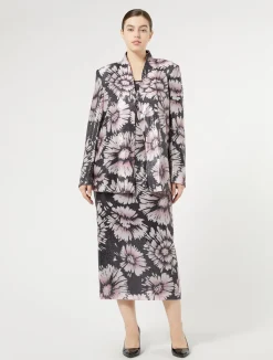 Hot Marina Rinaldi Sequin and satin jacket MIDNIGHTBLUE