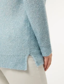 Outlet Marina Rinaldi Sequinned mohair jumper SHADEDLIGHTBLUE