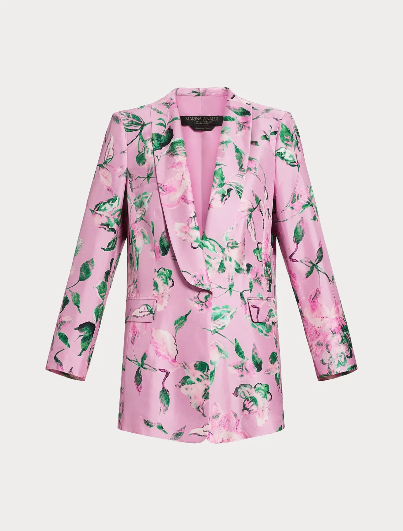 Outlet Marina Rinaldi Silk blazer PINK