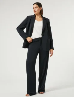 New Marina Rinaldi Silk blend crêpe de Chine top WHITE