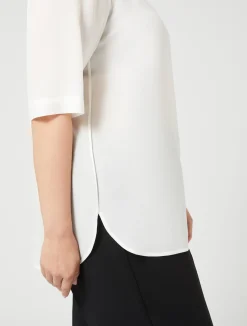 New Marina Rinaldi Silk blouse WHITE