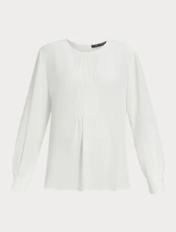 Clearance Marina Rinaldi Silk blouse WHITE