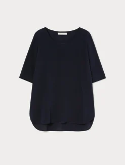 Discount Marina Rinaldi Silk blouse CORNFLOWERBLUE