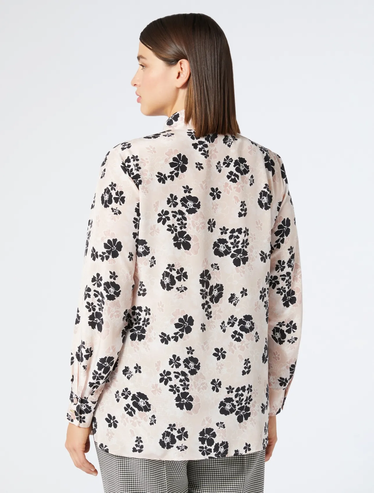 New Marina Rinaldi Silk crepe de chine shirt PINK