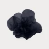 New Marina Rinaldi Silk organza brooch NAVY