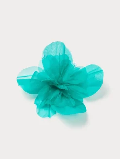Discount Marina Rinaldi Silk organza brooch GREEN