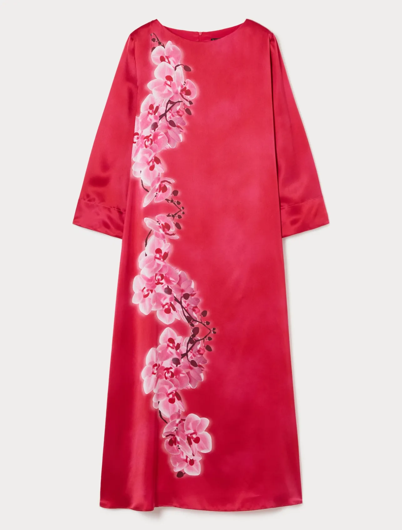 Clearance Marina Rinaldi Silk satin dress FUCHSIA