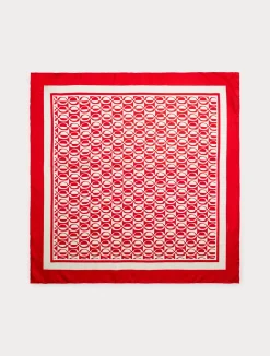 Sale Marina Rinaldi Silk scarf RED