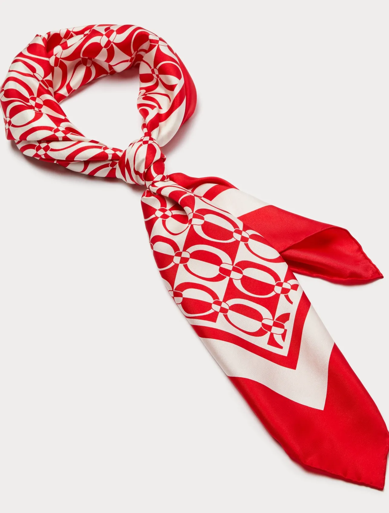 Sale Marina Rinaldi Silk scarf RED