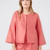 Best Marina Rinaldi Silk shantung tunic RED