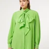 New Marina Rinaldi Silk shirt LIME