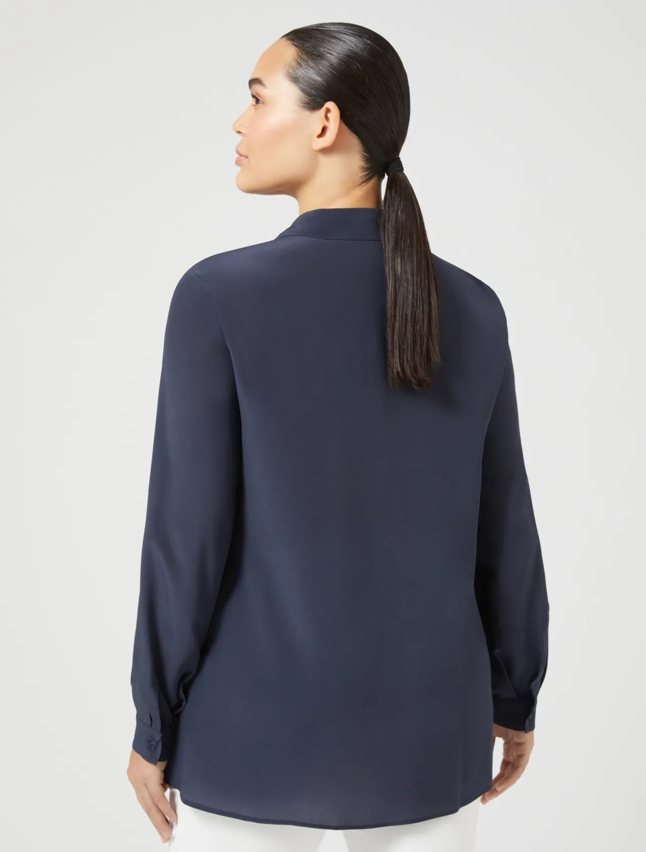 Best Marina Rinaldi Silk shirt AVIO