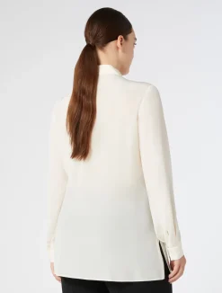 Sale Marina Rinaldi Silk shirt WHITE
