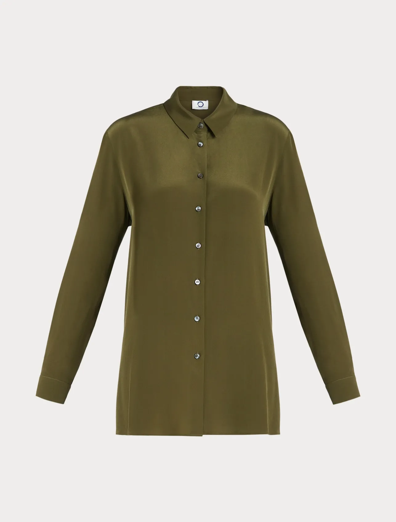 Fashion Marina Rinaldi Silk shirt GREEN