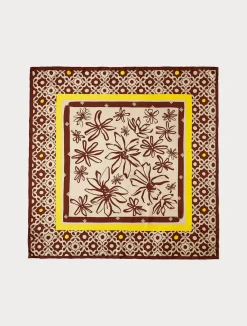 Best Marina Rinaldi Silk twill foulard BROWN